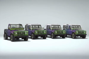 لندرور Defender کلاسیک با رنگ متغیر و موتور V8 معرفی شد